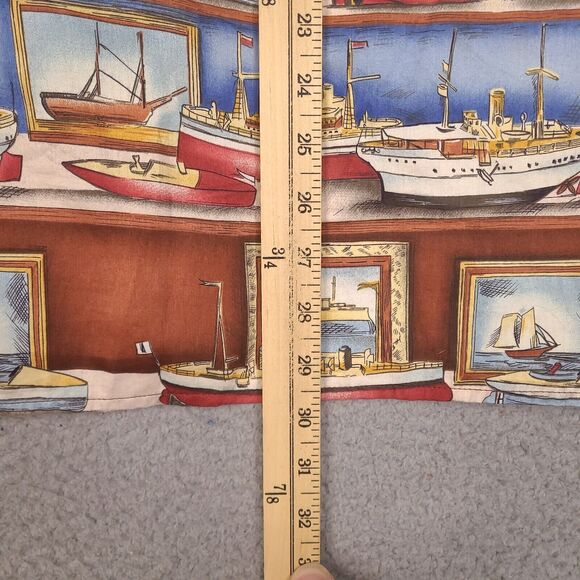 Reyn Spooner Shirt Mens Large Ships American Classics Egyptian Cotton Hawaiian - Picture 12 of 13